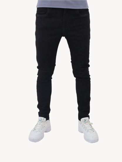 Jeans skinny negro jaspeado (NUEVA TEMPORADA)