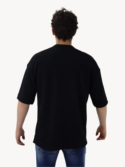 Playera oversize de color negro (NUEVA TEMPORADA)