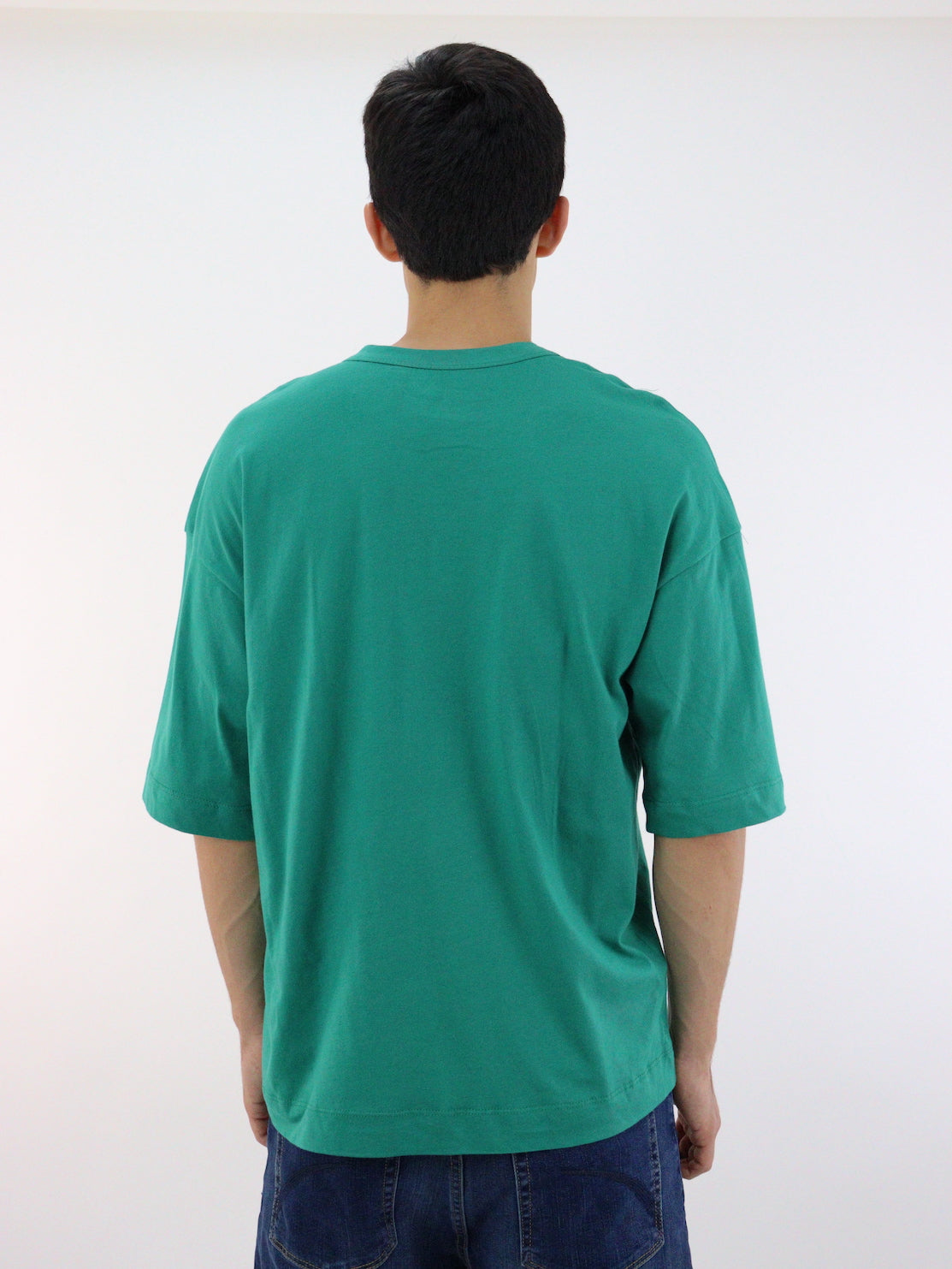 Playera mid size de color verde