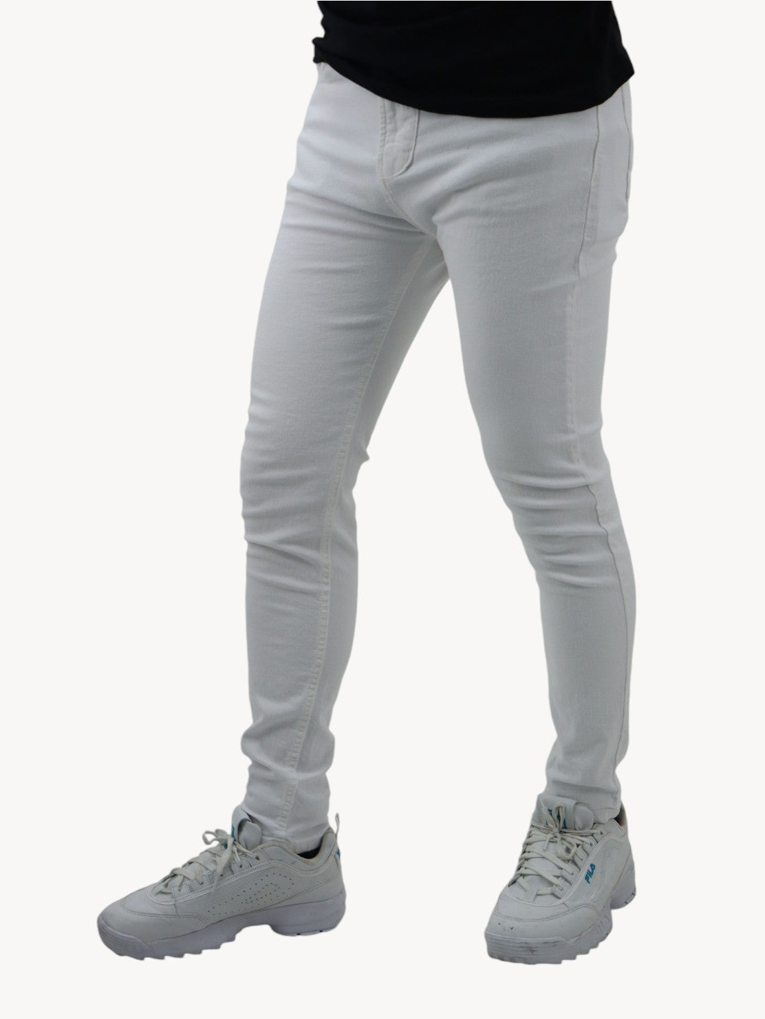 Jeans skinny de color blanco (NUEVA TEMPORADA)