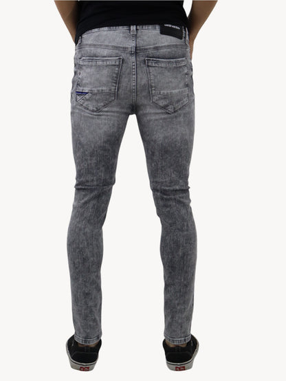 Jeans skinny de color gris con snow (NUEVA TEMPORADA)