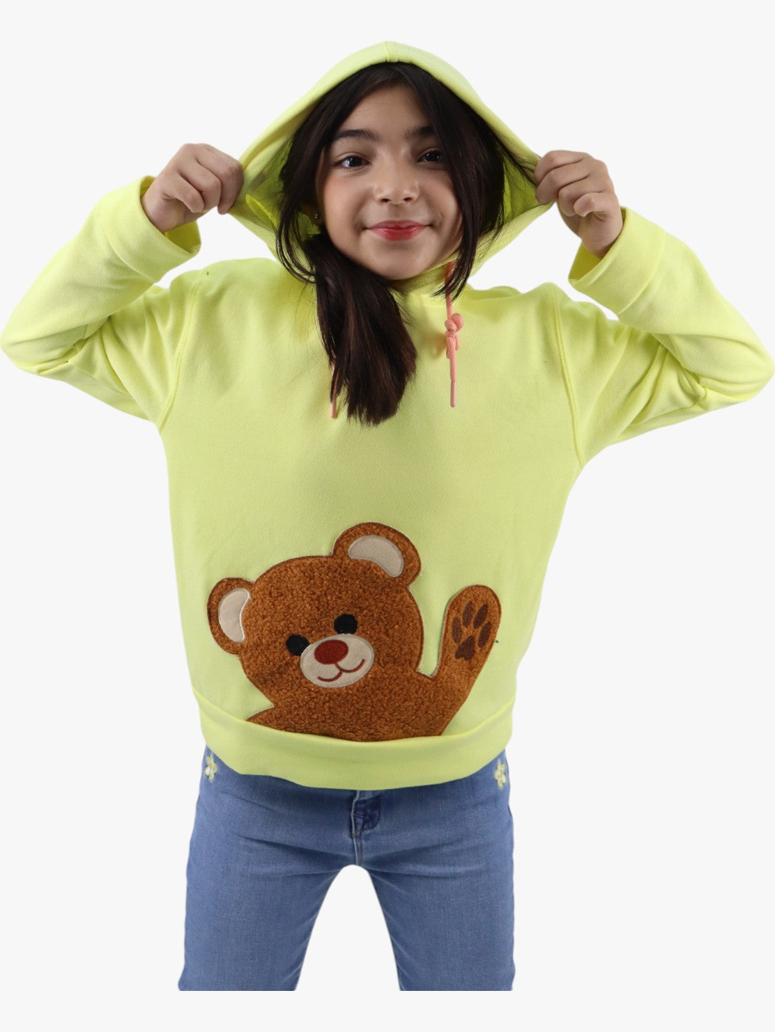 Sudadera de color amarillo con diseño de oso (NUEVA TEMPORADA)