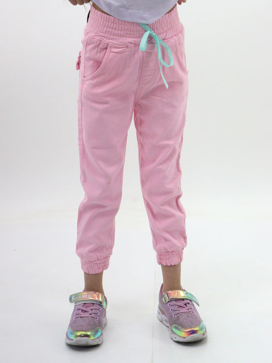 Jogger de mezclilla stretch color rosa (NUEVA TEMPORADA)