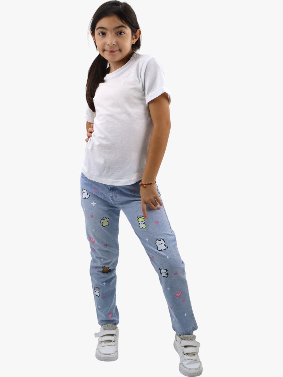 Jeans mom clasic con estampado de animalitos (NUEVA TEMPORADA)