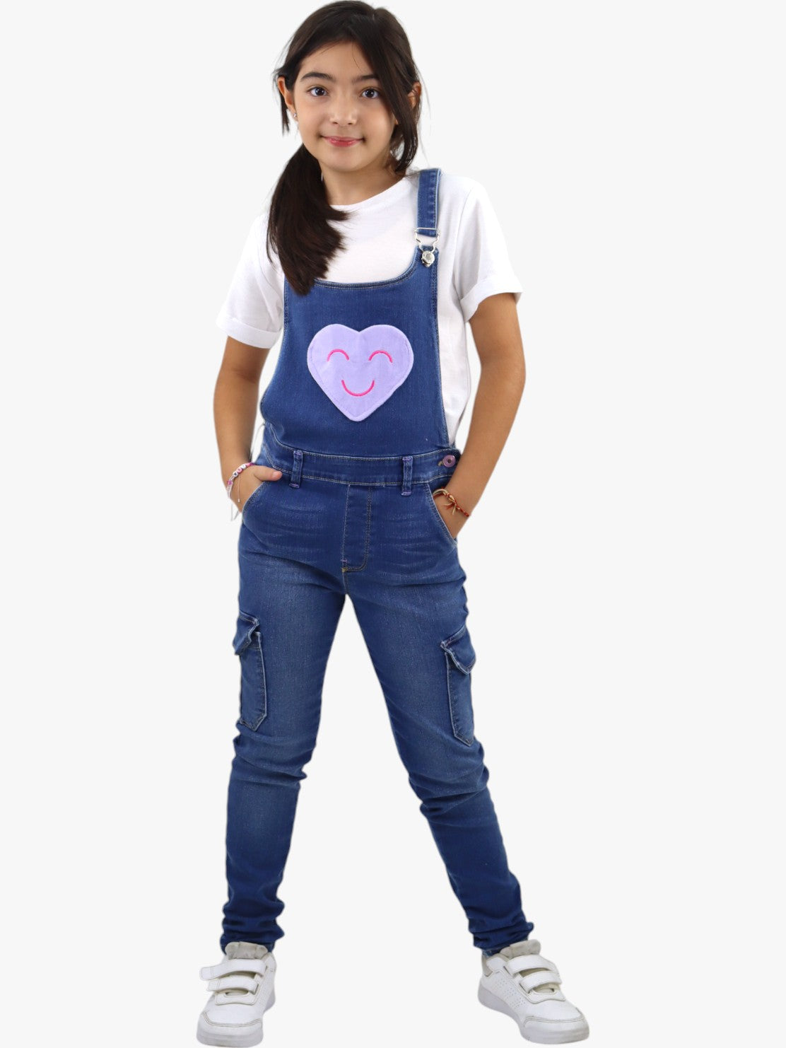 Overol cargo con diseño de corazón ♥️ (NUEVA TEMPORADA)