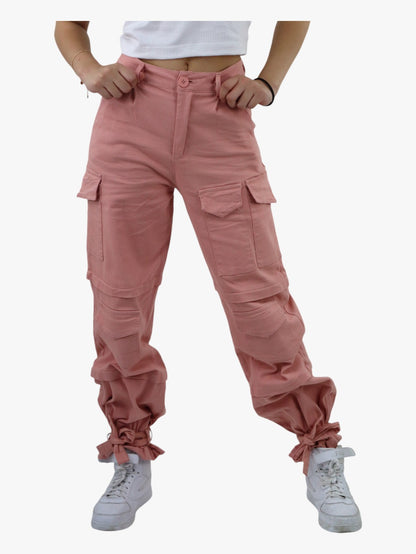 Pantalón cargo de color rosa (NUEVA TEMPORADA)