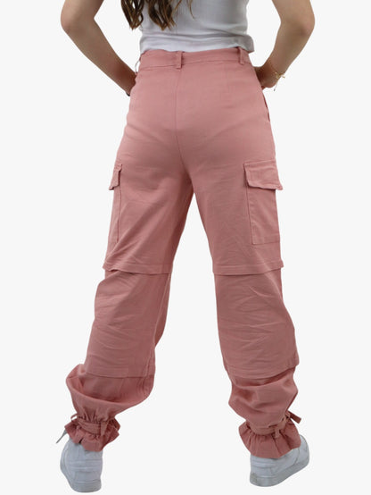 Pantalón cargo de color rosa (NUEVA TEMPORADA)