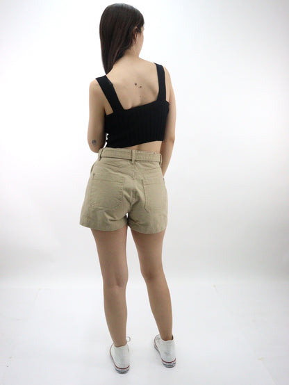 Short con cinturón de color khaki (NUEVA TEMPORADA)