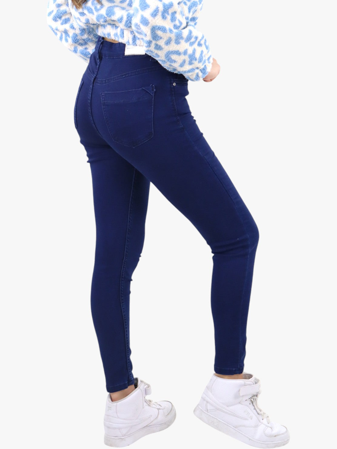 Jeans skinny de color azul índigo (NUEVA TEMPORTADA)