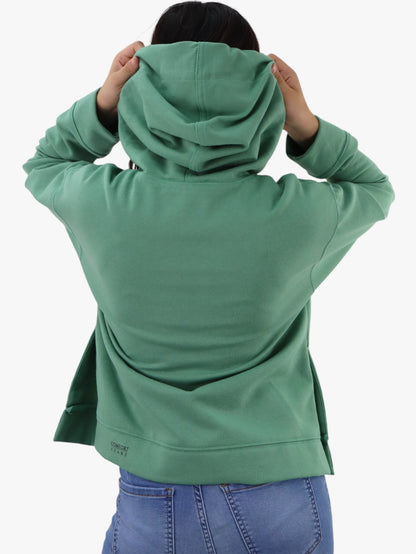 Sudadera con capucha de color verde (NUEVA TEMPORADA)