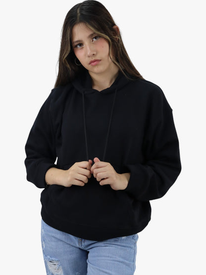 Sudadera con capucha de color negro (NUEVA TEMPORADA)