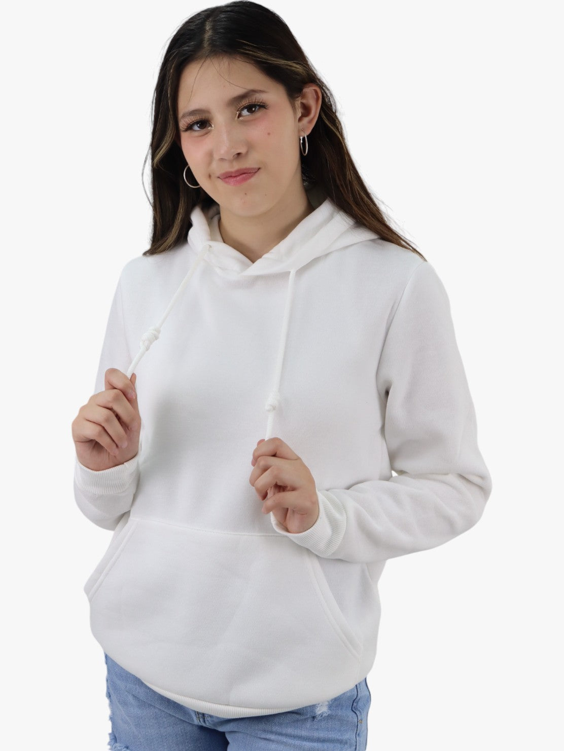 Hoodie unisex blanco (NUEVA TEMPORADA)