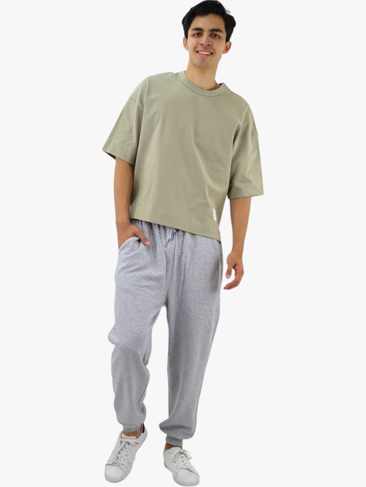 Jogger tipo pants de color gris (NUEVA TEMPORADA)