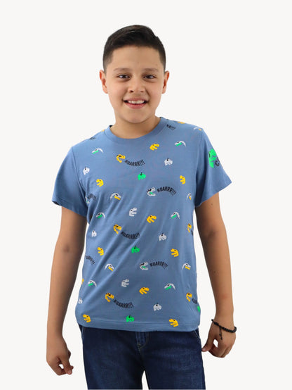 Playera manga corta con estampado (NUEVA TEMPORADA)