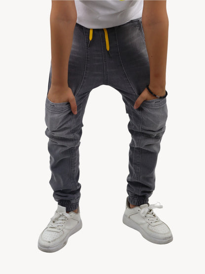 Jogger denim de color gris (NUEVA TEMPORADA)