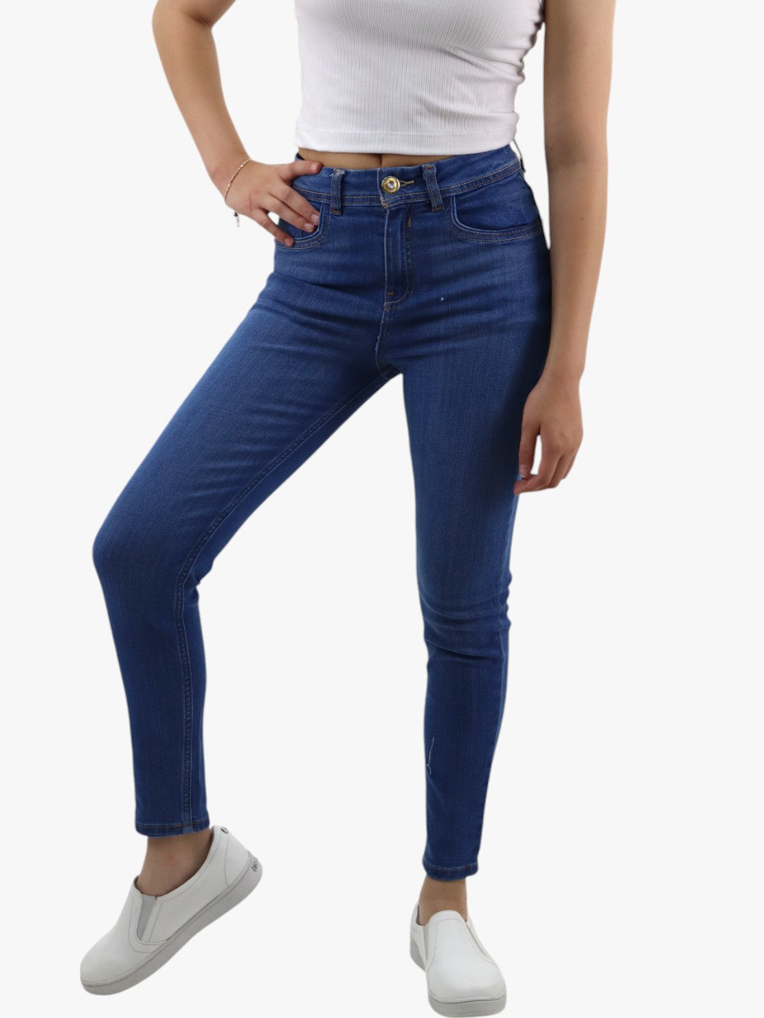 Jeans skinny azul medio (NUEVA TEMPORADA)