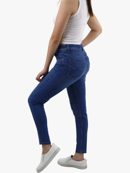 Jeans skinny azul medio (NUEVA TEMPORADA)