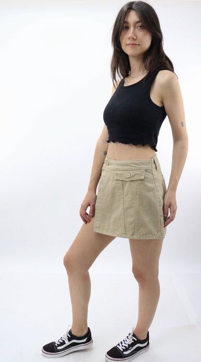 Short-falda de color khaki (NUEVA TEMPORADA)