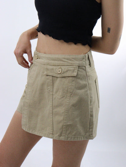 Short-falda de color khaki (NUEVA TEMPORADA)