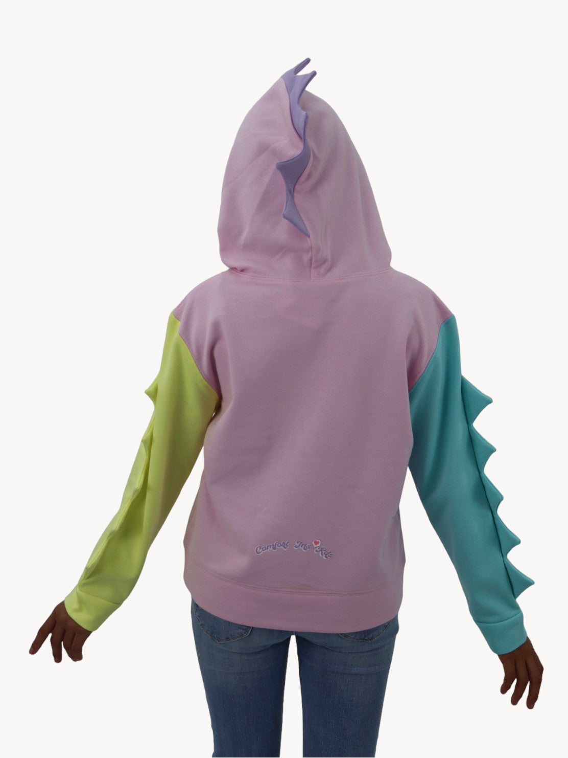 Sudadera de color combinado con diseño de dinosaurio (NUEVA TEMPORADA)