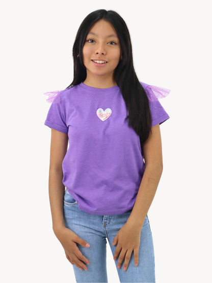 Playera manga corta con diseño de corazón (NUEVA TEMPORADA)