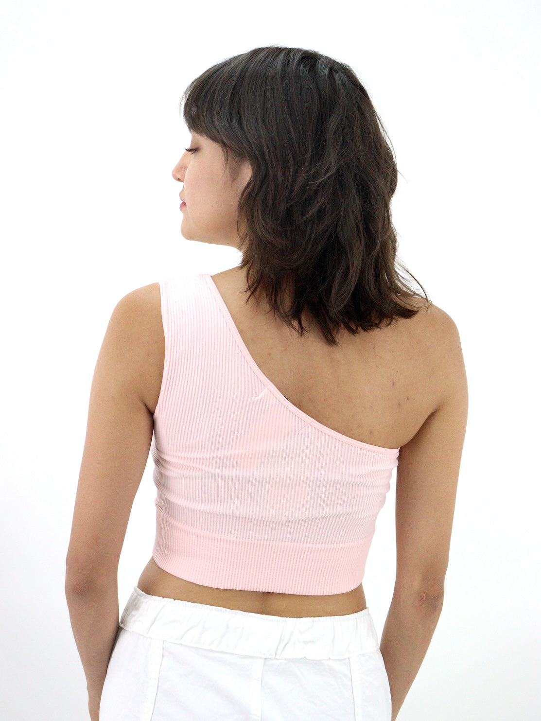 Blusa hombro descubierto de color rosa (NUEVA TEMPORADA)