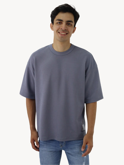 Playera oversize de color gris (NUEVA TEMPORADA)