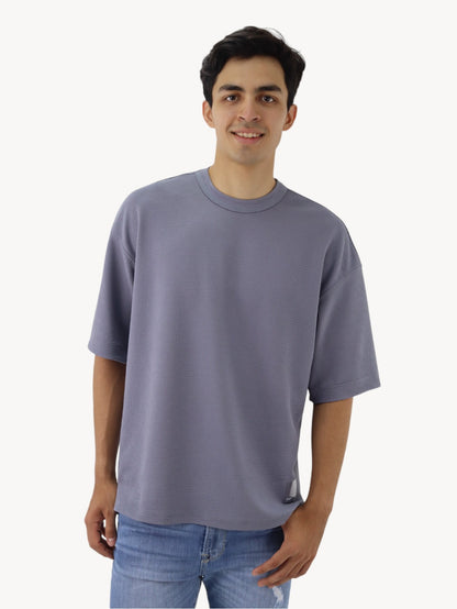 Playera oversize de color gris (NUEVA TEMPORADA)