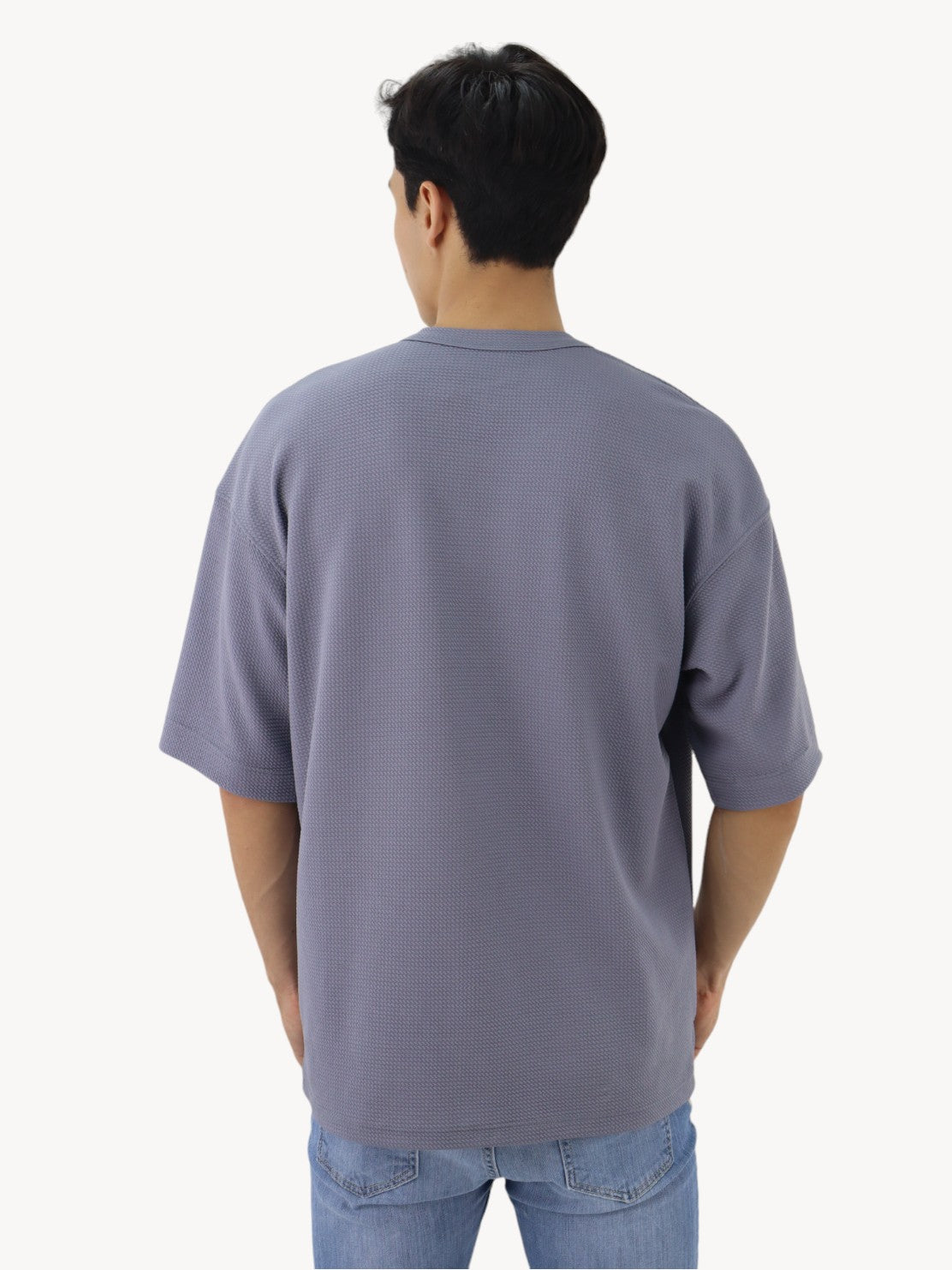 Playera oversize de color gris (NUEVA TEMPORADA)