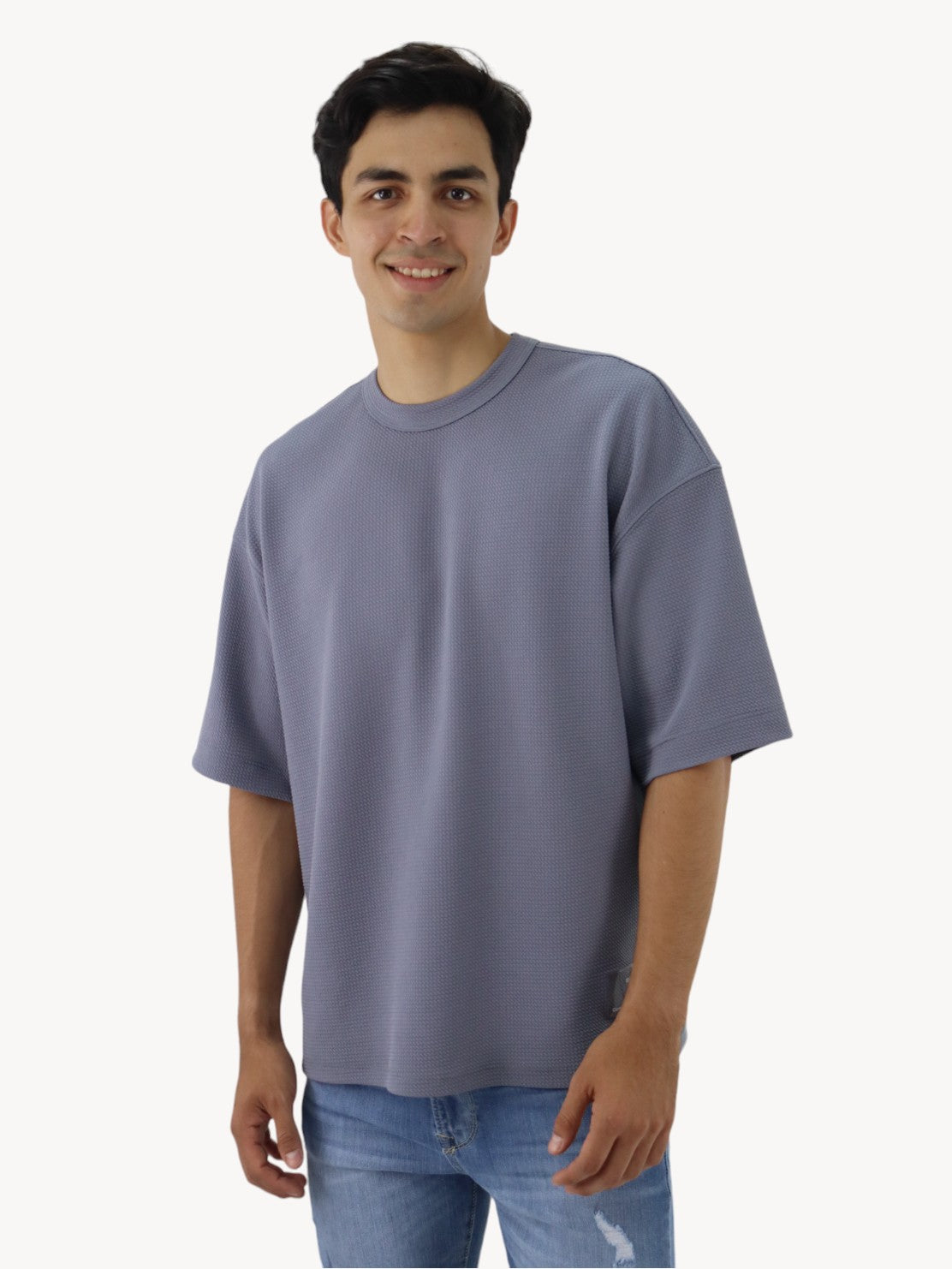 Playera oversize de color gris (NUEVA TEMPORADA)