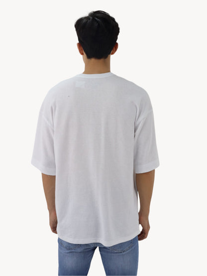 Playera oversize de color blanco (NUEVA TEMPORADA)